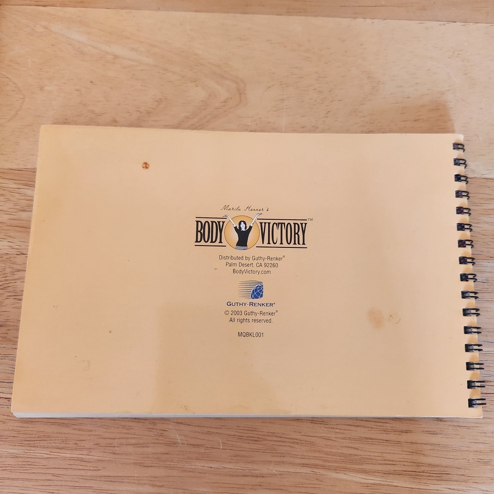 Marilu Henners 2003 Body Victory 3 Cd Set And Cookbook - Picture 6 of 7